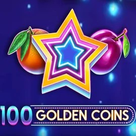 Slots logo of 100 Golden Coins from Amusnet Interactive at WinRolla Casino
