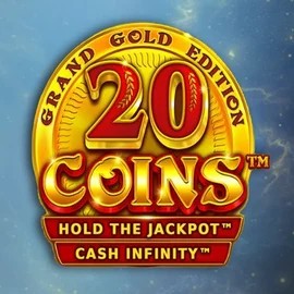 20 Coins Grand Gold Edition slot logo by Wazdan at WinRolla Casino