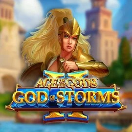 Slots logo of Age Of The Gods: God Of Storms 2 from Playtech at WinRolla Casino