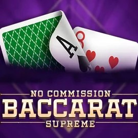 Baccarat Supreme online game logo by OneTouch Games on winrollacasinoo.com