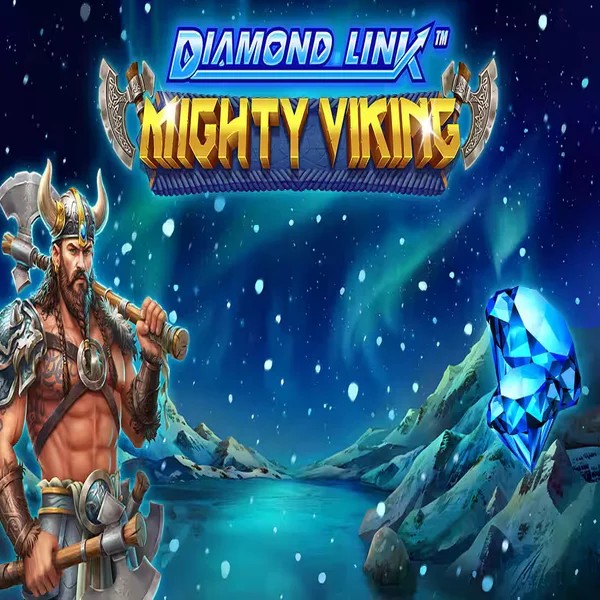 Slots logo of Diamond Link Mighty Viking from Greentube at WinRolla Casino