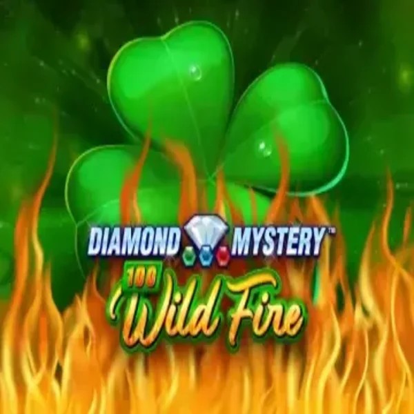 Diamond Mystery 100 Wild Fire game by Greentube – logo hosted on WinRolla Casino