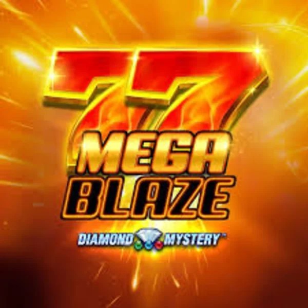 Diamond Mystery Mega Blaze online game logo by Greentube on winrollacasinoo.com