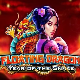 Floating Dragon Year of the Snake slot visual from Pragmatic Play available on winrollacasinoo.com