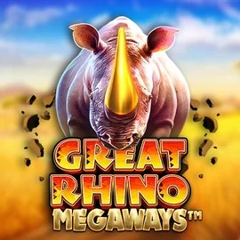 Great Rhino Megaways slot icon by Pragmatic Play, available at WinRolla Casino