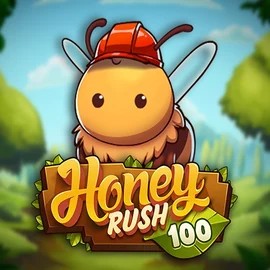 Honey Rush 100 by Play'n GO, showcased at winrollacasinoo.com – game logo