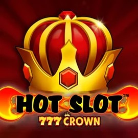 Official Slots logo: Hot Slot 777 Crown by Wazdan at WinRolla Casino