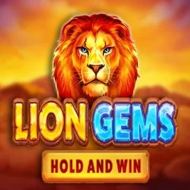 Lion Gems Hold and Win by Playson, showcased at winrollacasinoo.com – game logo