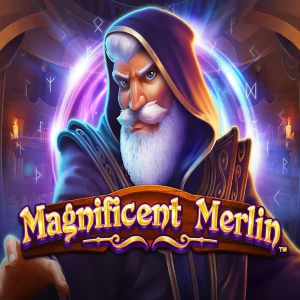 Magnificent Merlin game by Greentube – logo hosted on WinRolla Casino