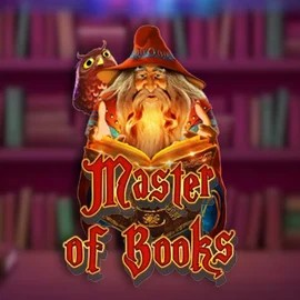 Official Slots logo: Master of Books by Swintt at WinRolla Casino