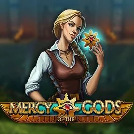 Mercy Of The Gods online game logo by NetEnt on winrollacasinoo.com