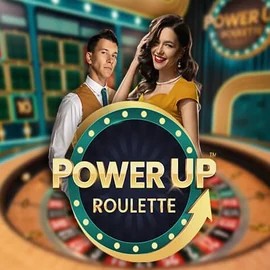 PowerUP Roulette slot icon by Pragmatic Play, available at WinRolla Casino