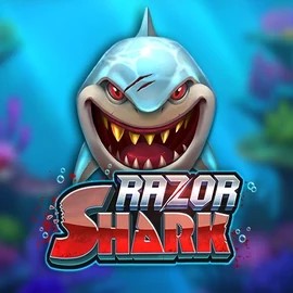 Razor Shark logo – Slots by Push Gaming at WinRolla Casino