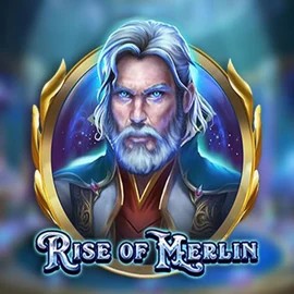 Try Rise of Merlin slot by Play'n GO on winrollacasinoo.com – logo image