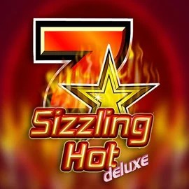 Sizzling Hot Deluxe logo by Novomatic at WinRolla Casino