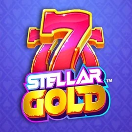 Stellar Gold slot visual from Snowborn Games available on winrollacasinoo.com