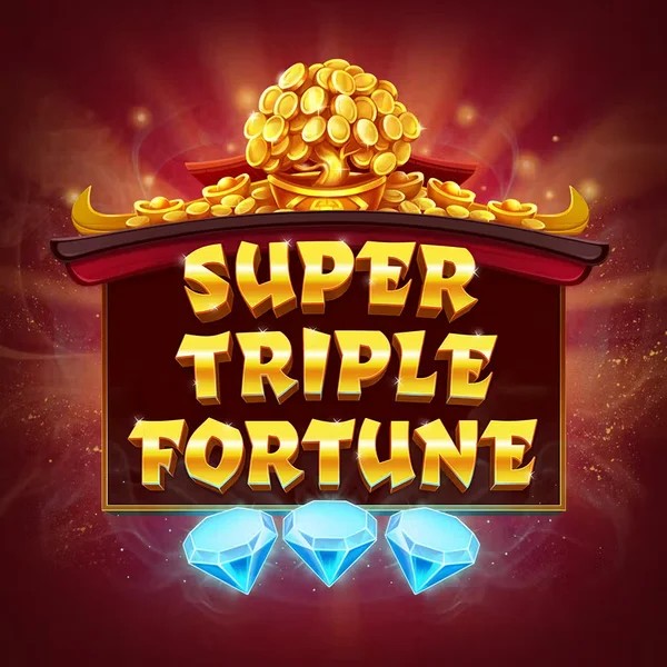 Super Triple Fortune slot visual from Greentube available on winrollacasinoo.com