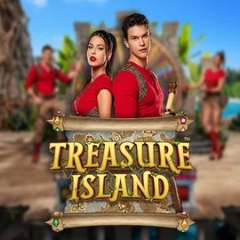Treasure Island by Pragmatic Play, showcased at winrollacasinoo.com – game logo