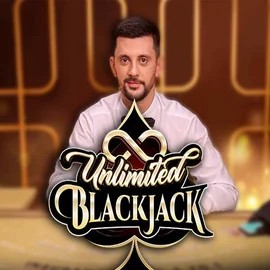 Unlimited Blackjack by Ezugi, showcased at winrollacasinoo.com – game logo